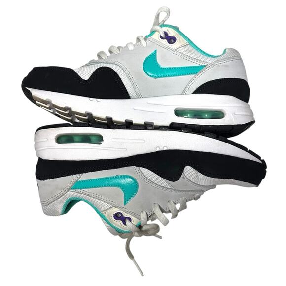 Nike Air Max 1 Hyper Jade Kids Size 5.5Y DZ3307-114 - Picture 6 of 8